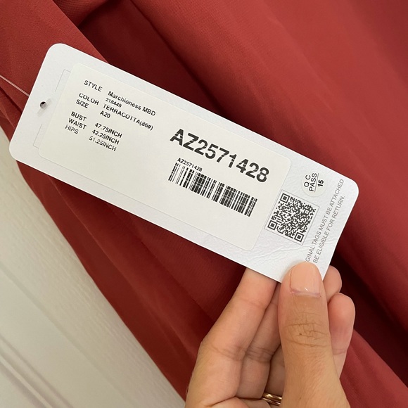 NWT - Azazie MOTB dress - Picture 4 of 7